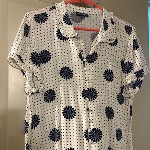 Modcloth XL floral blouse